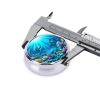 Submarine Coral Raysround Pill Box, 3 Compartments Round Pill Box Organizer for Purse Or Pocket, Portable Travel Pill Box view 4