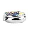 Fairytale Castleround Pill Box, 3 Compartments Round Pill Box Organizer for Purse Or Pocket, Portable Travel Pill Box view 3