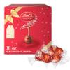 Lindt LINDOR Milk Chocolate Truffles 90 Count Gift Box, Chocolate Candy with Smooth, Melting Truffle Center, 38 oz. Box view 1