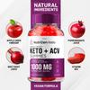 (2 Pack) NutriZen Keto ACV Gummies - Advanced Formula Nutri Zen Keto Plus ACV Gummies Apple Cider Vinegar Keto Nutrizen ACV Gummies Dietary Supplement Reviews Men Women (120 Gummies) view 4