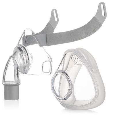 3B Medical Siesta Full Face Mask Without Headgear Kit (Small), Clear