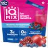 IQMIX Hydration Electrolyte Powder  4-in-1 Formula for Hydration, Mental Clarity, Mood and Recovery  Sugar-Free Drink Mix, Keto, Magnesium L-Threonate, Lions Mane  40 Count Blueberry Pomegranate view 1