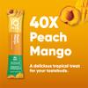 IQMIX Hydration Electrolyte Powder  4-in-1 Formula for Hydration, Mental Clarity, Mood and Recovery  Sugar-Free Drink Mix, Keto, Magnesium L-Threonate, Lions Mane  40 Count Peach Mango view 2