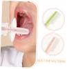 Housoutil 4pcs Silicone Toothbrushes with Base Boy Girl Training Toothbrush for Months Soft Bristle Design for Comfortable Cleaning Safe and Oral Care view 3