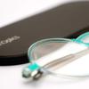 Always With You ThinOptics Reading Glasses - Ultra Thin and Lightweight Readers with Case - Special Edition Colors - Round Teal 2.0x view 3