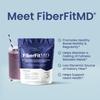 1MD Nutrition FiberFitMD - for Potent Digestive & Cardiovascular Support - Health Supplement for Women & Men - High Fiber Powder - 30 Days view 2