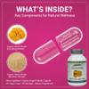 MN Mother Nature Witch's Butter (Tremella mesenterica) Mushroom Supplement - 1000mg - 120 Vegan Pullulan Capsules - Made in USA view 2