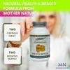 MN Mother Nature Witch's Butter (Tremella mesenterica) Mushroom Supplement - 1000mg - 120 Vegan Pullulan Capsules - Made in USA view 3