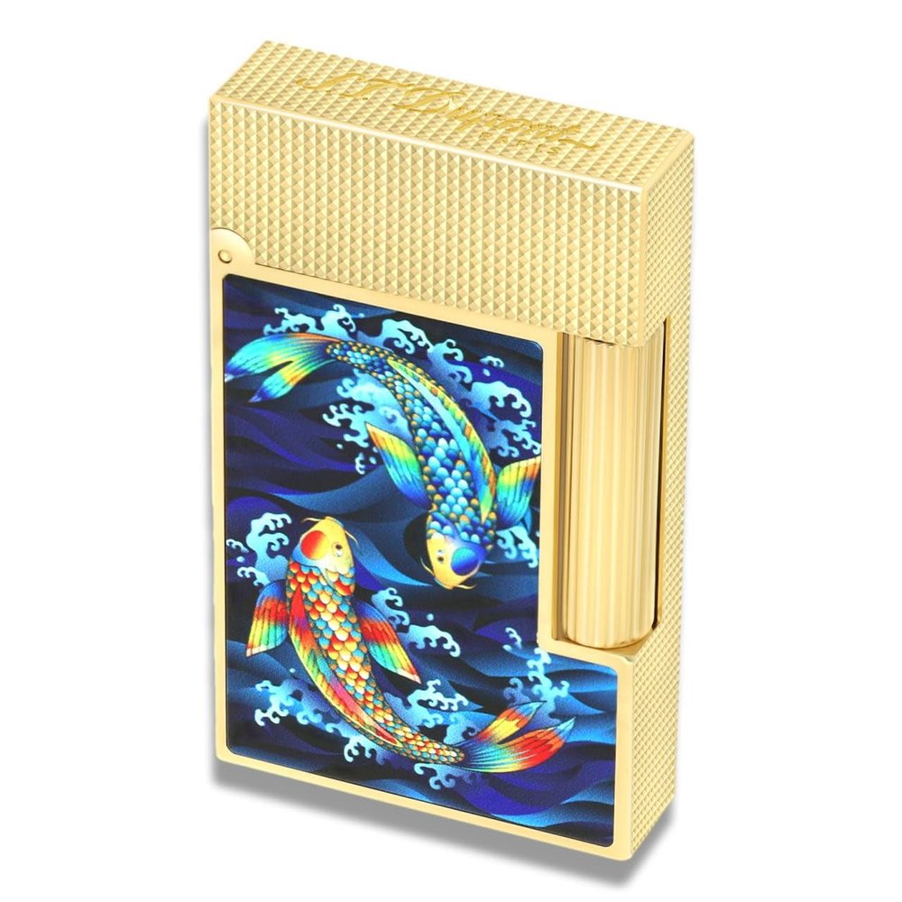 S.T. Dupont Koi Fish Line 2 Soft Flame Cigar Lighter