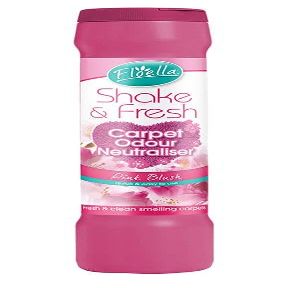 Generic FLOELLA PINK BLUSH SHAKE AND FRESH CARPET ODOUR NEUTRALISER 500 GRAMS