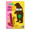 Bear, Fruit Splits Raspberry Pineapple, 3.5 Ounce view 1