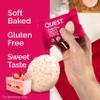 Quest Nutrition Frosted Protein Cookies, Strawberry Cake, <1g Sugar, 5g Protein, 1g Net Carbs, Gluten Free, 8 Cookies view 3