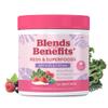 360 Nutrition Blends with Benefits Reds & Superfoods for Natural Antioxidants and Polyphenols, with Fruits & Veggies, Probiotics Digestion, Daily Energy - Berries & Cream - 30 Servings view 1