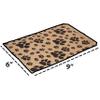 200 Bags/Pack of our Kraft 6" x 9" with Paw-Print Pattern Flat Paper Gift Bags for Sales/Treats/Parties Cookies/Gifts. view 3