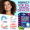 Retainer Cleaner Tablets - 120 Denture Cleaning Tablets & Aligner Cleaner - Removes Odors & Stains  For Aligners, Retainers, Dentures, Night Guards - Mint Flavor view 2