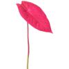 SilksAreForever 21" Silk Alocasia Leaf Stem -Pink (Pack of 12) view 1