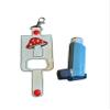 Bow Wow Pet Wear Mushroom Inhaler Holder Key Chain view 1