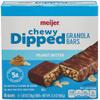 Pack Of 1 Chewy Dipped Peanut Butter Granola Bars, 6 Bars. view 1