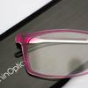 Always With You ThinOptics Reading Glasses - Ultra Thin and Lightweight Readers with Case - Special Edition Colors - Rectangle Pink 2.5x view 2