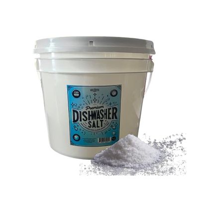 Home & Country USA Dishwasher Salt - Eco-Friendly, Residue-Free Cleaning Power (20 lb)