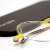 Always With You ThinOptics Reading Glasses - Ultra Thin and Lightweight Readers with Case - Special Edition Colors - Round Yellow 1.5x view 3