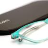 Always With You ThinOptics Reading Glasses - Ultra Thin and Lightweight Readers with Case - Special Edition Colors - Rectangle Teal 1.5x view 3