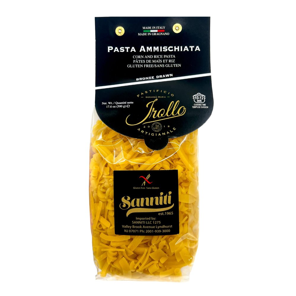 Sanniti Artisanal Gluten Free Mixed Pasta Ammischiata di Gragnano | Imported From Italy, 17.6 oz
