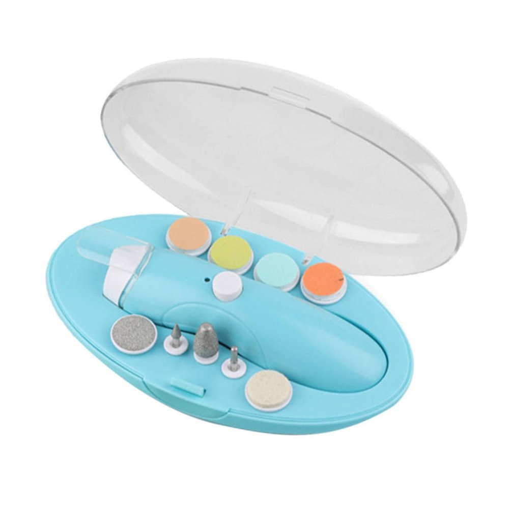 Mipcase 1 Set Nail Kids Nail Trimmer Baby Clippers Nail File for Babies Nail Machine Electric Sharpener Newborn Nail Scissors Abs Resin Multifunction