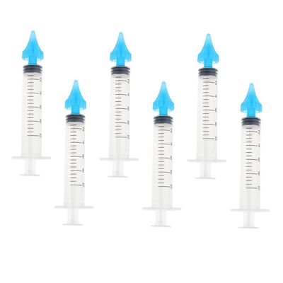 SOLUSTRE 6pcs Ear Wax Removal Tools Safe Gentle Ear Cleaning Irrigation System Premium Smooth Nozzle for Comfortable Use
