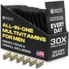 ELECTRIC VITALITY Multivitamins for Men - All in One Pack for Energy and Focus, Mens Vitamins for Mental Performance and Health, Packed with Tongkat Ali, Shilijit, Vitamin C, B3, B1, A, B12, 30 Pk view 1