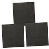 COLLBATH 3pcs Clean Dry Rag Glasses Microfiber Cleaning Cloths Micro Fiber Towels Lense Cleaner Jewelery Cleaner Microfiber Towels Dish Cloth Wipe The Mirror Fiber Car, 30x30x0.5cm, Black view 1