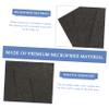COLLBATH 3pcs Clean Dry Rag Glasses Microfiber Cleaning Cloths Micro Fiber Towels Lense Cleaner Jewelery Cleaner Microfiber Towels Dish Cloth Wipe The Mirror Fiber Car, 30x30x0.5cm, Black view 4