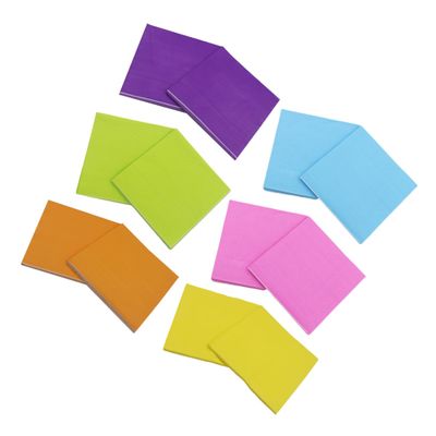 Anneome 6packs Solid Napkins Creative Paper Towels for Party Dinner Wedding High Absorbency Blue
