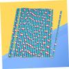 Anneome 25pcs Christmas Paper Drinking Straws Random Color Mix for Xmas Celebrations view 4