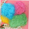KOMBIUDA 4pcs Shredded Paper Filler for Boxes Decorative Crinkle Cut Grass Paper Lake Green Yellow Candy Packaging Stuffing view 2