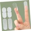 SEWOART 20Sheets Earring Stickers for Heavy Earrings Skin-Friendly Ear Support Patches for Protruding Ears Invisible Vertical Ear Tape for Women for Photography and Makeup view 3
