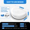Denture storage case  Hygienic & Protective Denture Bath Cup  Travel-Friendly Orthodontic Dental Retainer Container, Portable, Secure for Invisalign, Mouth guards, Braces  Easy to Use view 2