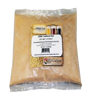Hobby Homebrew 1LB Briess CBW TRADITIONAL DARK DRY DME Dry Malt Extract Powder
