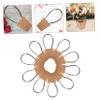 NUOBESTY 10pcs Kraft Flower Bouquet Bags Sturdy Handle Packaging for Weddings Parties and Special Occasions Odor Flat Bottom Design view 2