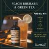 Sweet Haven Tonics Cocktail Mixer Peach Rhubarb & Green Tea - All Natural Cocktail Mix with Fresh Ingredients, Zero Preservatives, 8 oz for 5 Star Cocktails view 2
