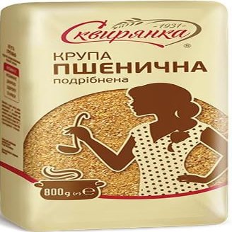 Skvira Wheat Grits Ground Polished 800 g / 28.22 oz (6 Pack)