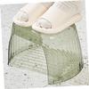 Vaguelly Comfortable Squatting Footstool Non- Bathroom Stool for Adults and Boys and Girls Transparent Footrest for Toilet Strong Load-Bearing Capacity for Potty Training and Daily Use view 2