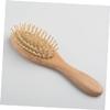 Angoily Baby Hair Brush Wooden Comb Baby Shower Brush Set Baby Bathing Tools Massage Function view 3