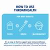 BLIS ThroatHealth Oral Probiotics K12 - Immune & Throat Support, Vanilla - 60 Lozenges, 2.5 Billion CFU view 3