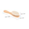 Angoily 2pcs Bathing Brush and Comb Set Gentle Wooden Hair Comb for Soft Scalp Brush for Easy Detangling view 2