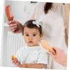 Angoily 2pcs Bathing Brush and Comb Set Gentle Wooden Hair Comb for Soft Scalp Brush for Easy Detangling view 3
