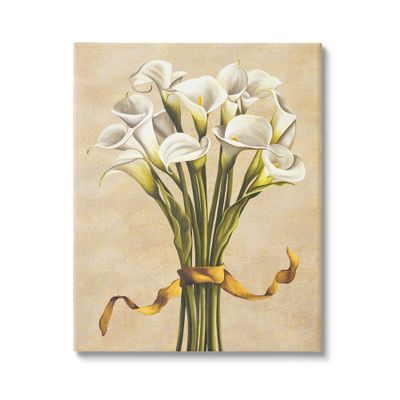 Stupell Industries Vintage Calla Lilies Canvas Wall Art by Lisa Corradini