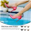 3 Pairs High Heels to The Toe Heel Tips Shoe Cover Shoe Heel Repair Heel Caps for High Heels High Heels Cover Heel Shoe Toe Caps view 4