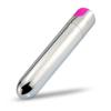 Silver 10-Speed Rechargeable Bullet Vibe NC15215 view 1