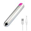 Silver 10-Speed Rechargeable Bullet Vibe NC15215 view 3